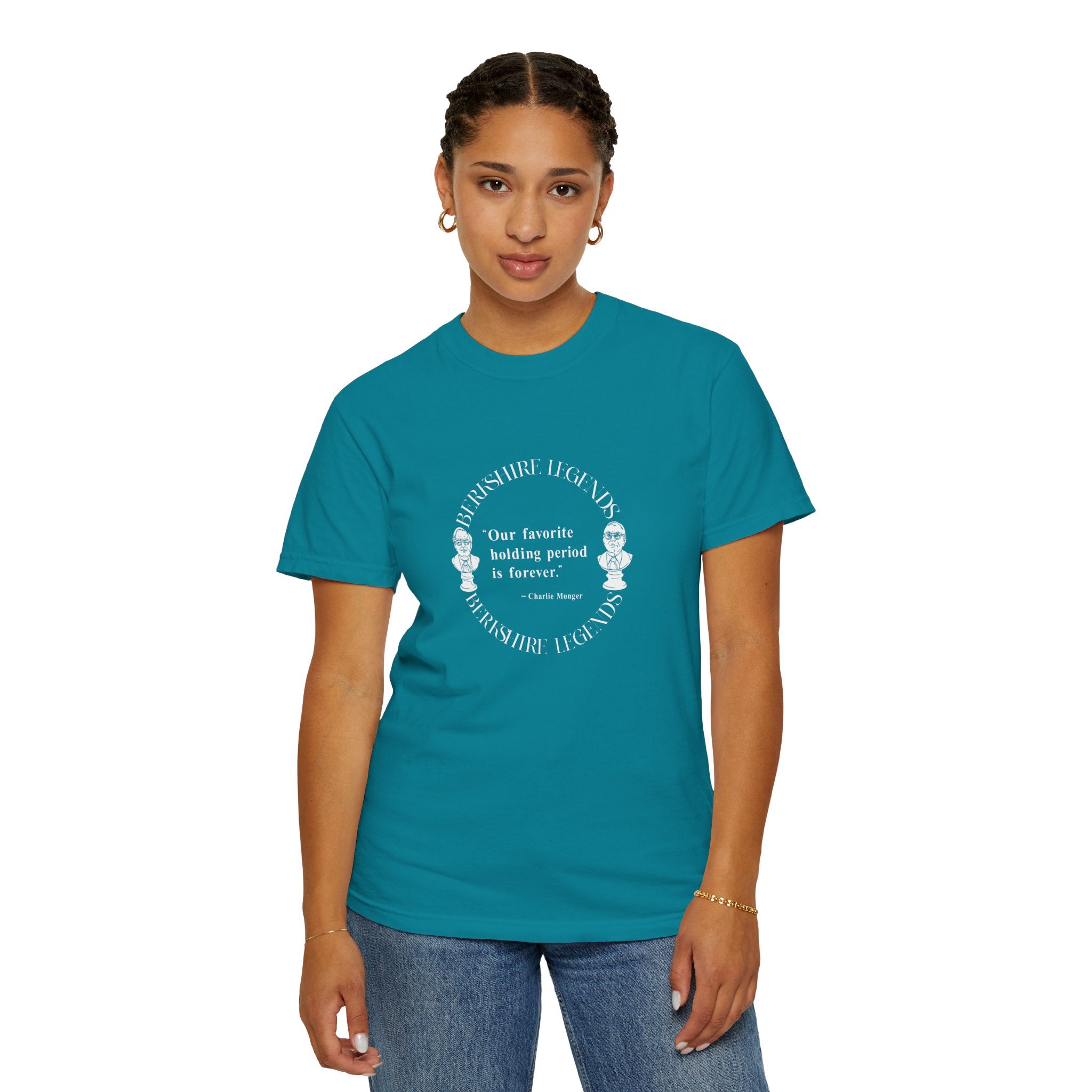 Unisex Warren Quote Shirt — “ Our favorite holding period is forever.”