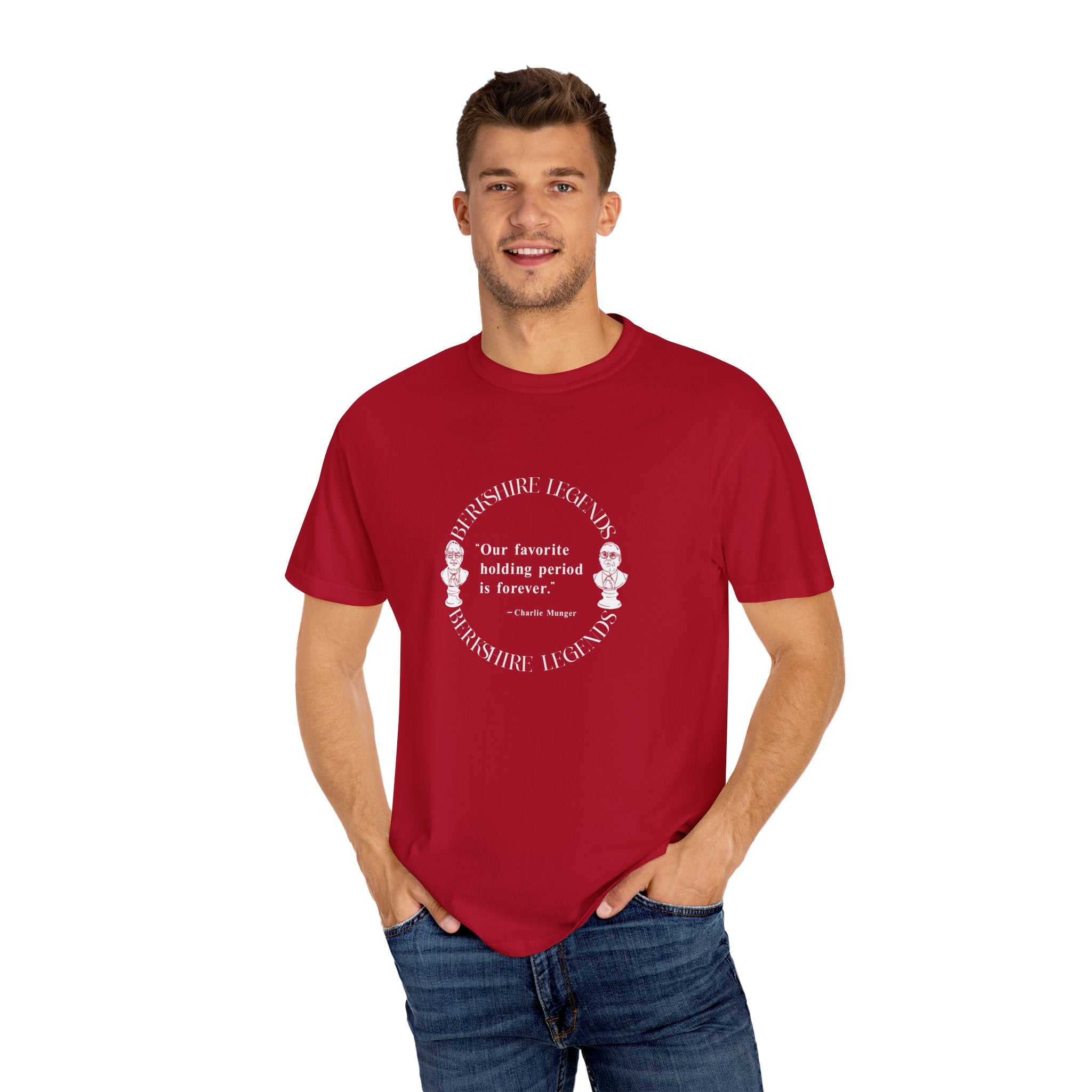 Unisex Warren Quote Shirt — “ Our favorite holding period is forever.”