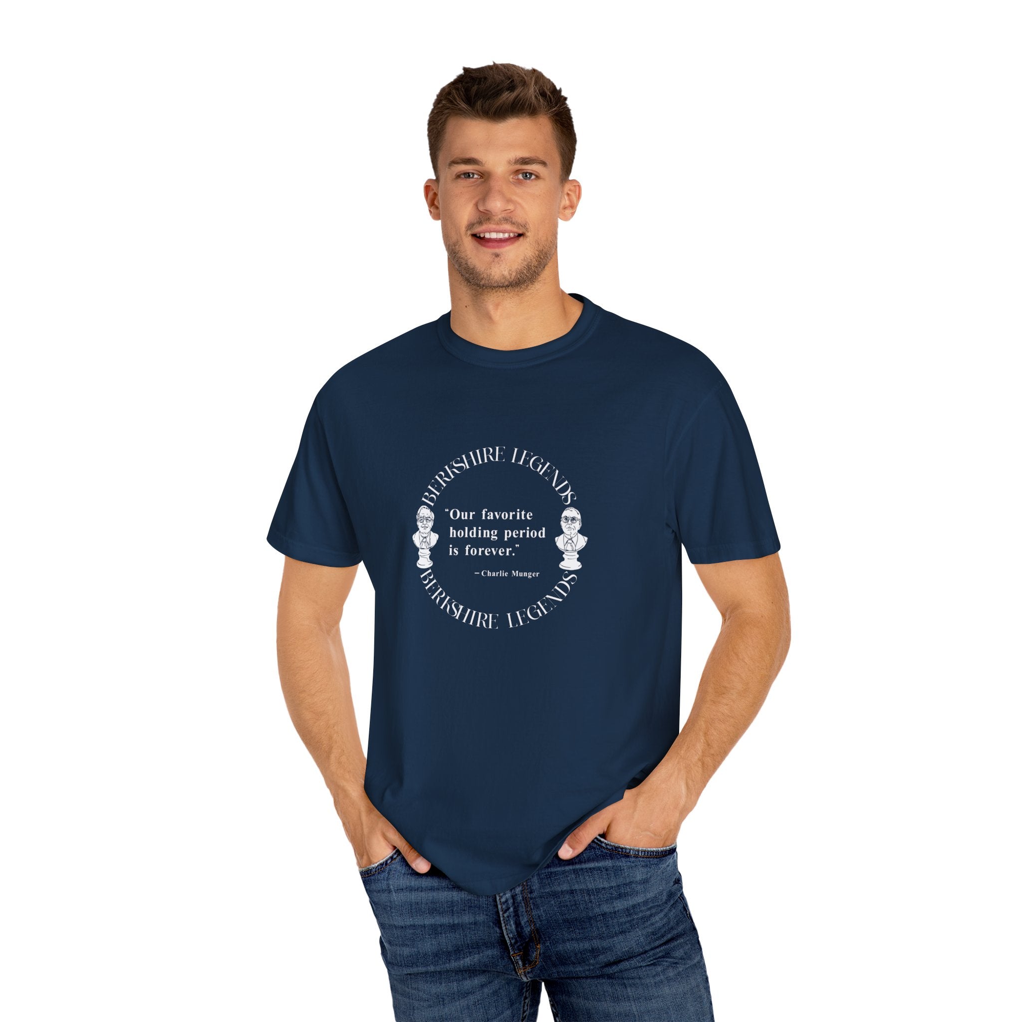 Unisex Warren Quote Shirt — “ Our favorite holding period is forever.”