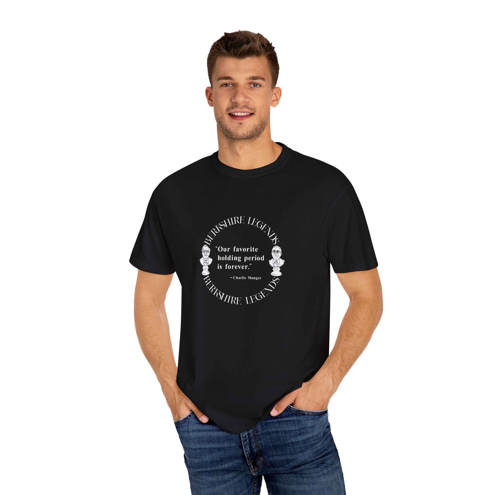 Unisex Warren Quote Shirt — “ Our favorite holding period is forever.”