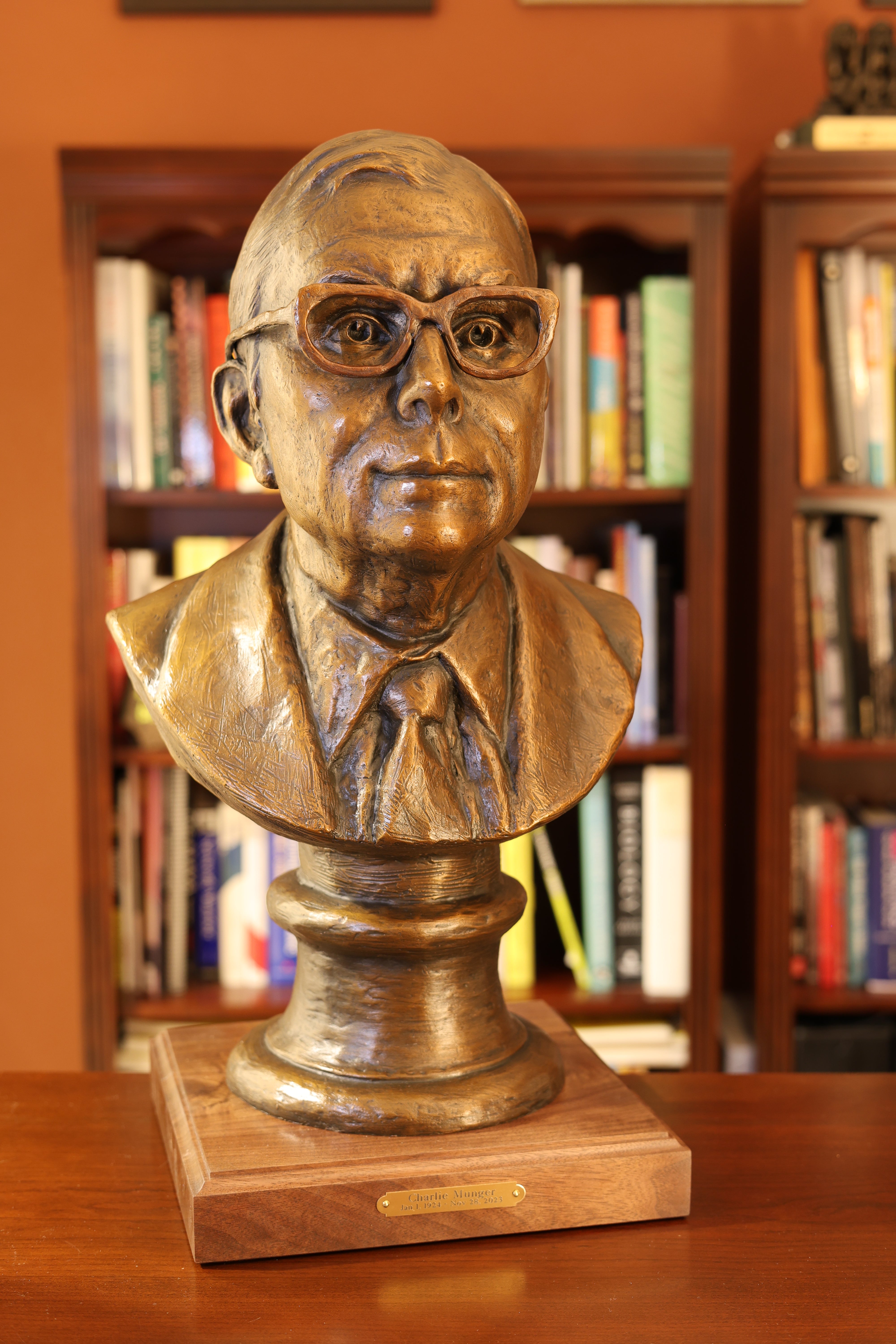 Charlie Munger Sculpture