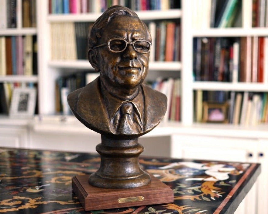 Warren Buffett Sculpture