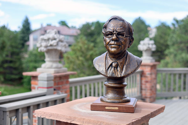 Warren Buffett Sculpture